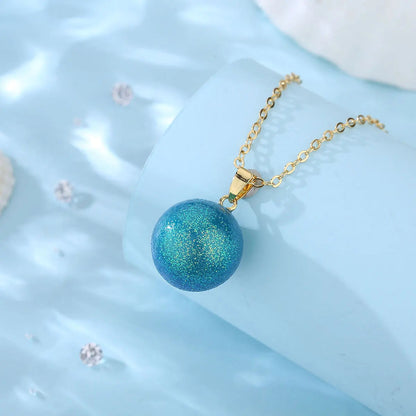 Bola-de-Grossesse-Eudora Harmony Ball Blue Pregnancy Chime Ball Angel Caller Bola Pendant Necklace Fina Fashion Jewelry for Women Gift n14n382G-BolaMom 🤰