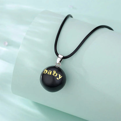 Bola-de-Grossesse-Eudora 20MM Harmony Ball Mom Baby Pendant Pregnancy Bola Angel Caller Baby Wishing Chime Ball Necklace Women Jewelry GIft-BolaMom 🤰